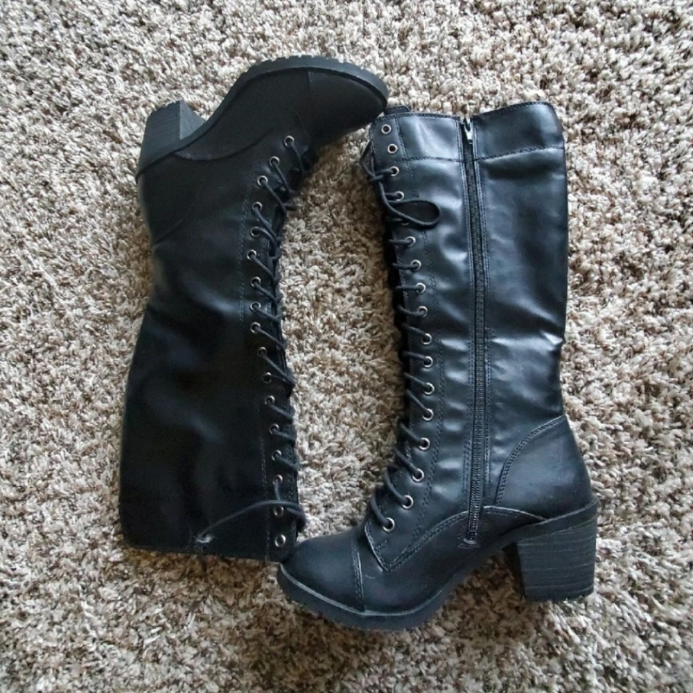 Knee high boots
